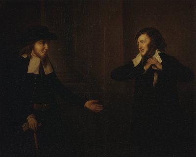 Shylock y Tubal de El mercader de Venecia de Herbert Stoppelaer
